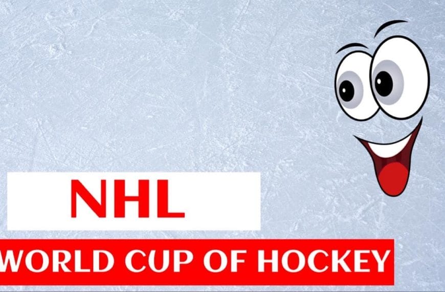 NHL needs World Cup of Hockey for better parties