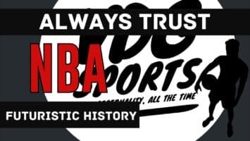Thumbnail for Always trust the NBA to be futuristic history says so