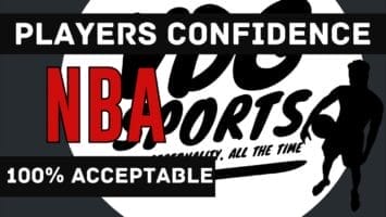 Thumbnail for NBA players have confidence on the record it is 100% okay