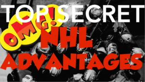 NHL league advantage over
