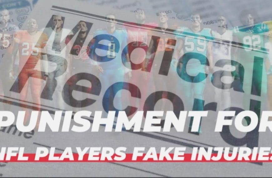 NFL Players FAKE Injuries - They Deserve Punishment