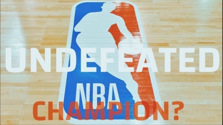 How an NBA Team can shatter records with an UNBEATEN season