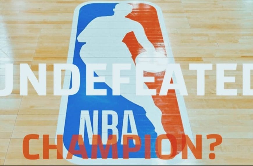 How an NBA Team can shatter records with an UNBEATEN season