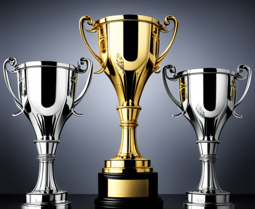 winning sports trophies